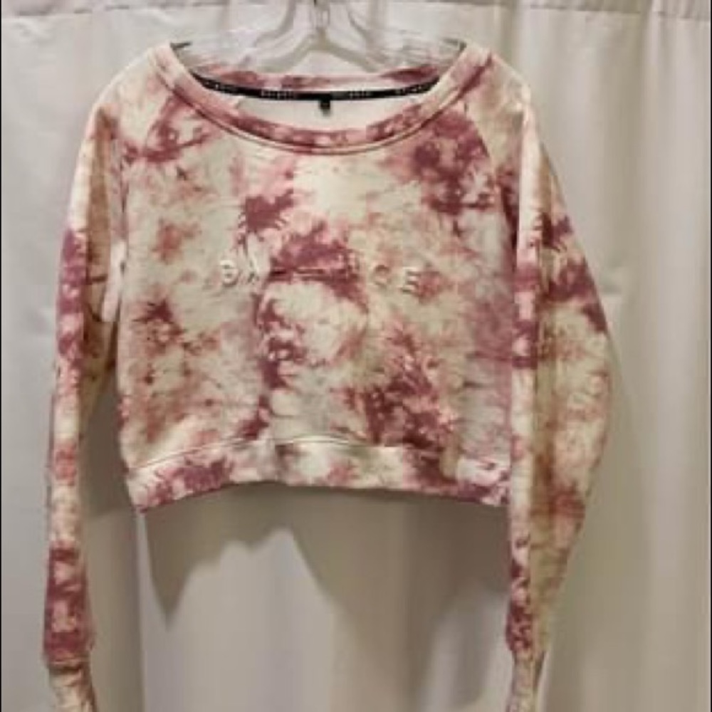 Balance Athletica Tiedye Cropped Sweatshirt - M